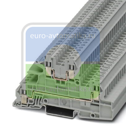 Phoenix contact 3076031 UTI 2,5-L/L Монтажные многоярусные клеммы