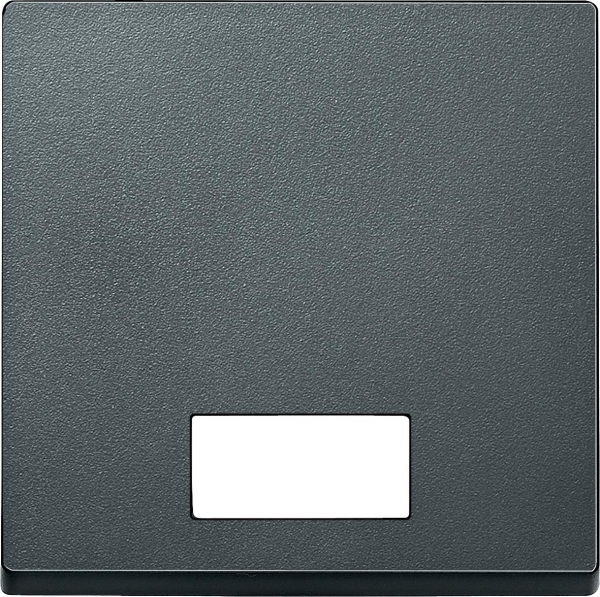 Schneider Electric MTN433814 MERTEN КЛАВИША Х1 с окошком д/световой индикации, АНТРАЦИТ, SM