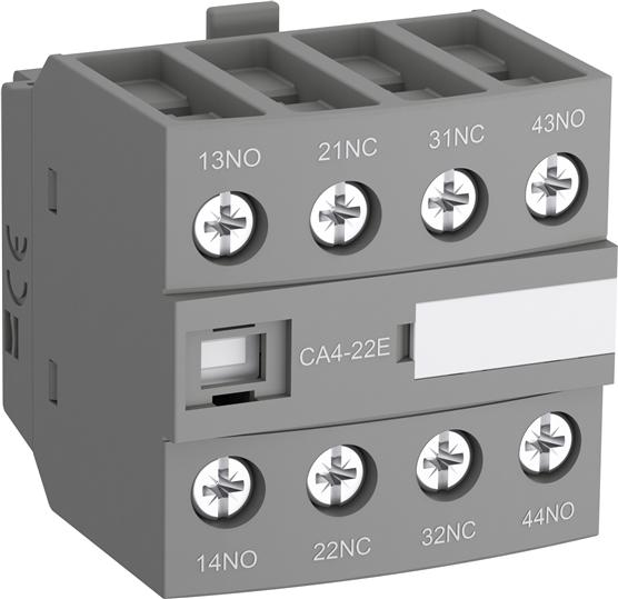 ABB 1SBN010140R1031 Блок контактный дополнительный CA4-31E (3НО+1НЗ) для контакторов AF26…AF96..-30-00 и AF09…AF38..-22-00