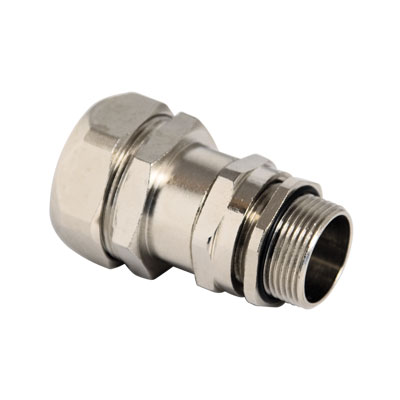 DKC 6014P22M251116 Муфта металлорукав-коробка DN 20 с уплотнением кабеля, IP68, М25х1,5, д.11 - 16мм