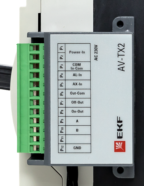 EKF mccb-3-modbus-av Коммуникационный блок ModBus RTU для ETU x.2 AV POWER-3 EKF AVERES