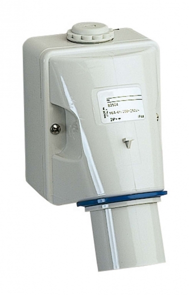 Schneider Electric 83504 PLUG WALL MOUNT 16A 2P-E