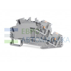 TBLOC 8002298096 - Клеммник на DIN-рейку двухуровневый (Push-in) 2,5 мм.кв. (синий); PFT 2,5 2P