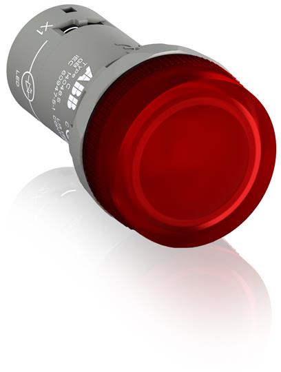 ABB 1SFA619403R5061 Лампа CL2-506R красная со встроенным светодиодом 6,3В DC