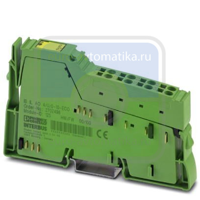 Phoenix contact 2702498 IB IL AO 4/U/0-10-ECO Клеммы Inline