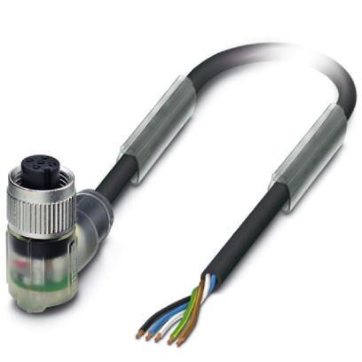 Phoenix contact 1415690 SAC-5P- 1,5-PVC/M12FR-3L Кабель для датчика / исполнительного элемента