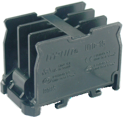 UPUN 391238 Клемма барьерная UTD-15/3(Square iron)
