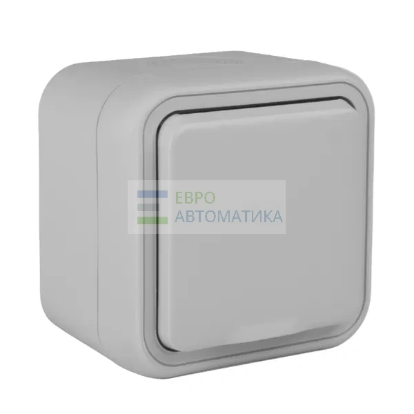 EKF BT1-SOG-111 Розетка, одноместная, ОП, винтовые клеммы серый, Бронто EKF