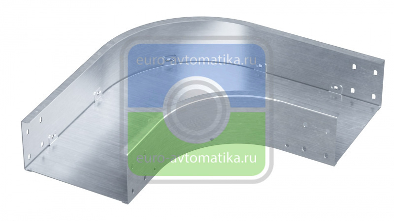 DKC SDH1050KZL Угол горизонтальный 90 градусов 100х500, 2,0 мм, цинк-ламель, в комплекте с крепежными элементами и DKC SDH1050KZL Угол горизонтальный 90 градусов 100х500, 2,0 мм, цинк-ламель, в комплекте с крепежными элементами и
