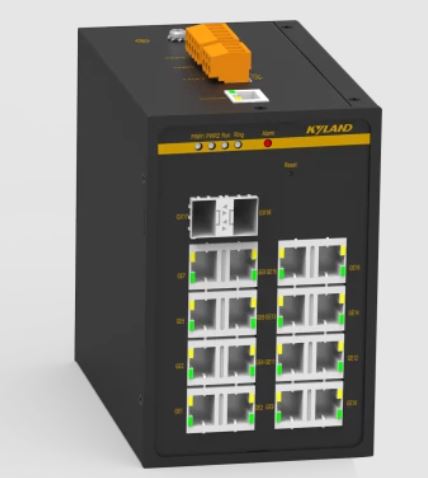 Kyland Коммутатор SICOM3000A-2GX16T-L2-L2-PN 300071701 2 100/1000Base-X SFP ports, 16 10/100Base-T(X) RJ45 ports, RS232 RJ45, 24-48VDC(18-72VDC) dual redundant power supplies, PROFINET