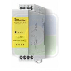 7S3290125110 - Модульное электромеханическое реле безопасности (реле с принудительным управлением контактами) SIL2; 1NO+1NC 6A; контакты AgNi+Au; катушка 12В DC; винтовые клеммы; ширина 22.5мм;  степень защиты IP20