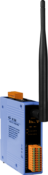 ICP DAS Модуль WF-2060 CR Wi-Fi I/O Module with 6-channel Isolated DI and 6-channel Relay Output (RoHS)