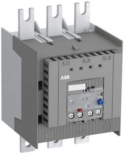ABB 1SAX531001R1101 Реле перегрузки электронное EF205-210 диапазон уставки 63-210А для контакторов AF190, AF205, класс перегрузки 10E, 20E, 30E