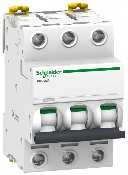 Schneider Electric A9F90316 АВТ. ВЫКЛ.iC60LMA 3П 16A MA