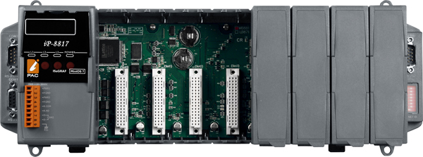 ICP DAS Контроллер iP-8817 CR 8 slots Faster CPU (80 MHz) ISaGRAF PAC (RoHS) 80186, 80MHz