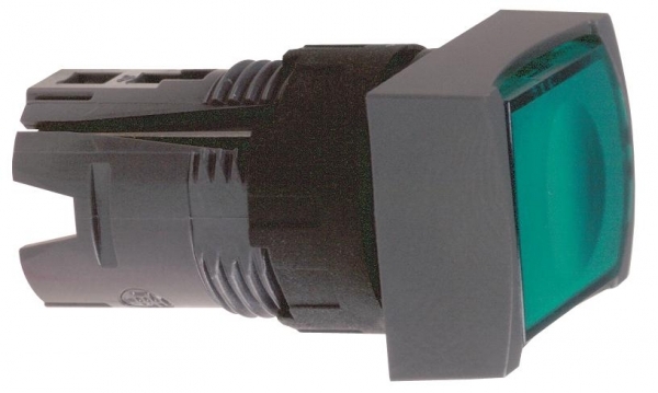 Schneider Electric ZB6DF3 КНОПКА ПРЯМОУГ. С ПОДСВ. ЗЕЛЕНАЯ
