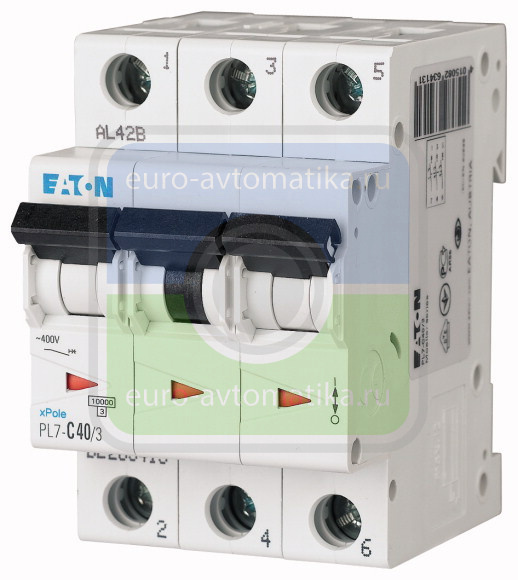 PL7-B40/3 Автоматический выключатель MOELLER / EATON (арт.263393)