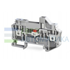 TBLOC 8004099828 - Клеммник на DIN-рейку измерительный (Винтовой) 6 мм.кв. (серый); TDS-C 6