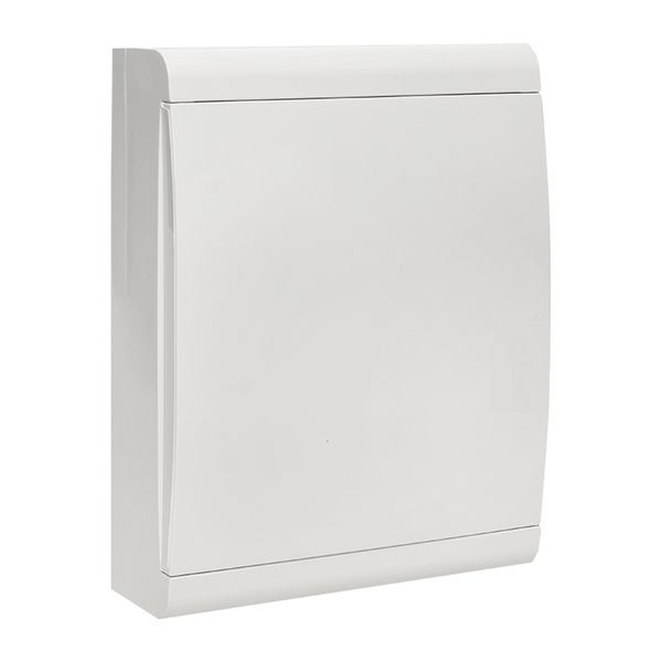 EKF sb-n-24w Щит распределительный ЩРН-П-24 "SlimBox" белая дверца IP41 EKF