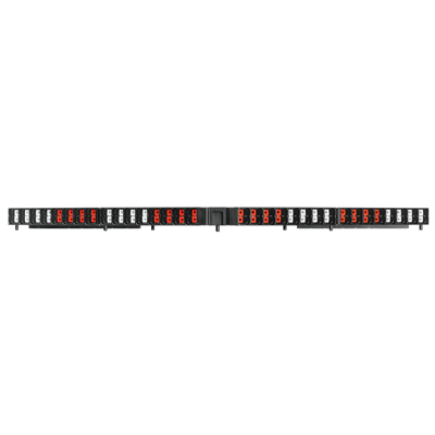 Weidmuller 1173680000 PRV 16 SW 35X7.5 RT/WS Исполнение: P-серия, Распределительные клеммы, Расчетное сечение: 1.5 мм.кв, Количество уровней: 16, Количество соединений: 64, Цвет: черный, Цвет элементов управления: красный-белый, TS 35 x 7.5