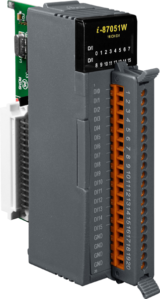 ICP DAS Модуль I-87051W-G CR Digital I/O module Gray color