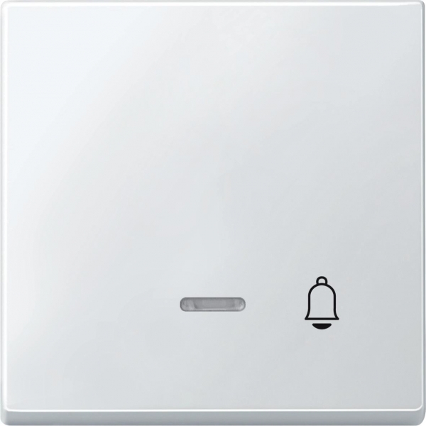 Schneider Electric MTN437819 MERTEN КЛАВИША с окош.д/св.инд. и маркировкой"звонок" ПОЛ.БЕЛЫЙ, SD