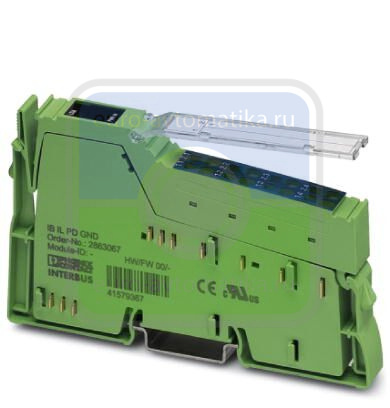 Phoenix contact 2862990 IB IL PD GND-PAC Клеммы Inline