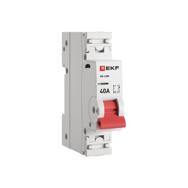 EKF S63140 Выключатель нагрузки 1P 40А ВН-63N EKF PROxima
