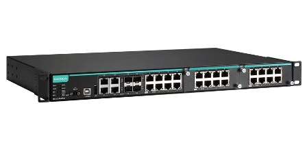 MOXA Коммутатор IKS-6728A-8PoE-4GTXSFP-HV-HV-T Modular managed Ethernet switch with 8 10/100BaseT(X) PoE/PoE+ ports, 4 10/100/1000BaseT(X) or 100/1000BaseSFP combo ports, and 2 slots for fast Ethernet modules, front cabling, 2 isolated power supply ( 85-2