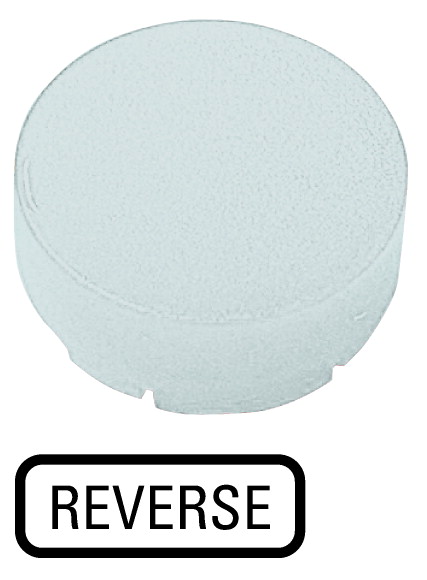 Линза для кнопок с подсветкой, выступающая белая , REVERSE (M22-XDLH-W-GB16)