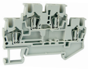 UPUN 421022 Клемма пружинная двухуровневая UJ5-2.5/2-2 UPUN 421022 Клемма пружинная двухуровневая UJ5-2.5/2-2