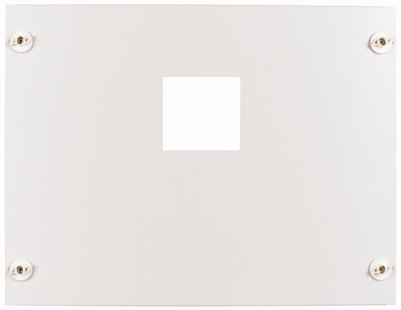 Монтажная плата + белая передняя панель для для ширины = 600mm , для монтажа NZM1 , верт. (BPZ-NZM1-600-MV-W)