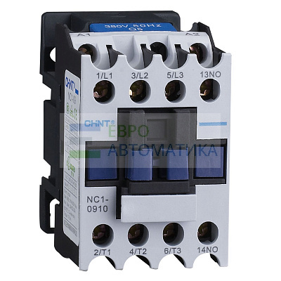 CHINT 520858 Контактор NC1-0910 9А 660В/АС3 1НО 50/60 Гц (R)