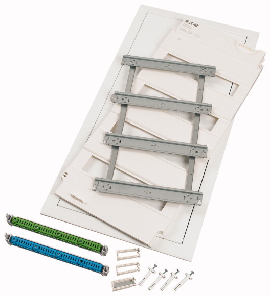 Комплект расширения с 4-рядным штепсельным зажимом для монтажа под штукатурку; форма поставки проекта (KLV-F4UPP-4PR)