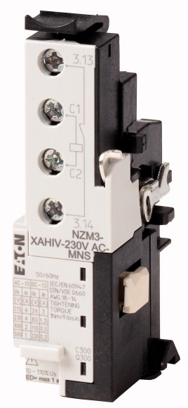 Независимый расцепитель, 230 В AC, + 1НО опережающий контакт,  NZM3 (NZM3-XAHIV-230AC-MNS)