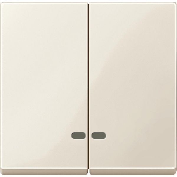 Schneider Electric MTN3420-0344 MERTEN КЛАВИША двойная с окошком д/световой индикации, БЕЖЕВЫЙ, SM