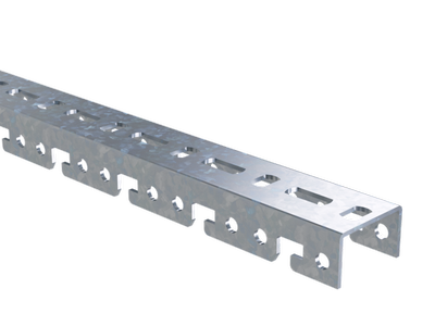 DKC BPF2912 Профиль BPF, для консолей быстрой фиксации BBF,  L1200, толщ.2,5 мм