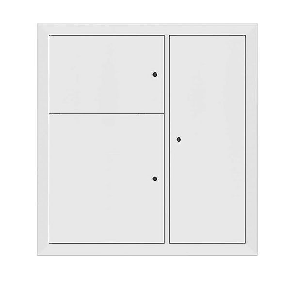 EKF mb29-v-bo-ral9003 Щит этажный до 8 кв. без окон RAL9003 (1000х950х150) EKF PROxima