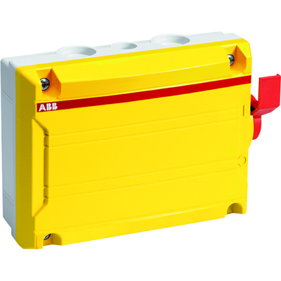 ABB 2CMA142428R1000 Выкл в боксе с доп. контактом 6р 25А IP65 BWS625 Y TPN