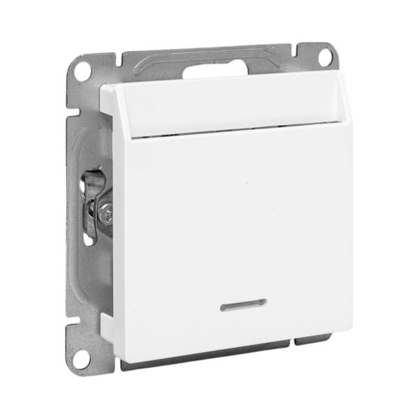 EKF UP1-SWW-card Механизм выключателя, карточный, с подсветкой, белый Эпика EKF