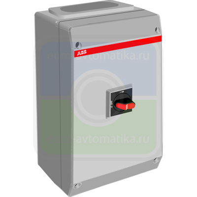 ABB 1SCA022371R2910 Рубильник в боксе OTP75T3B до 75А(АС23А) 3х-полюсный, 1НО доп. к онтакт, нет фланец I ABB 1SCA022371R2910 Рубильник в боксе OTP75T3B до 75А(АС23А) 3х-полюсный, 1НО доп. к онтакт, нет фланец I