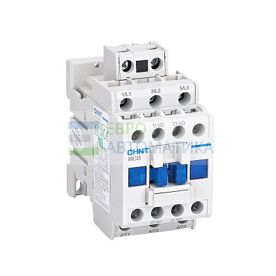 CHINT 572269 Контактор NC8-09/W 3P 9А AC/DC (100~250В) 1НО+1НЗ (R)