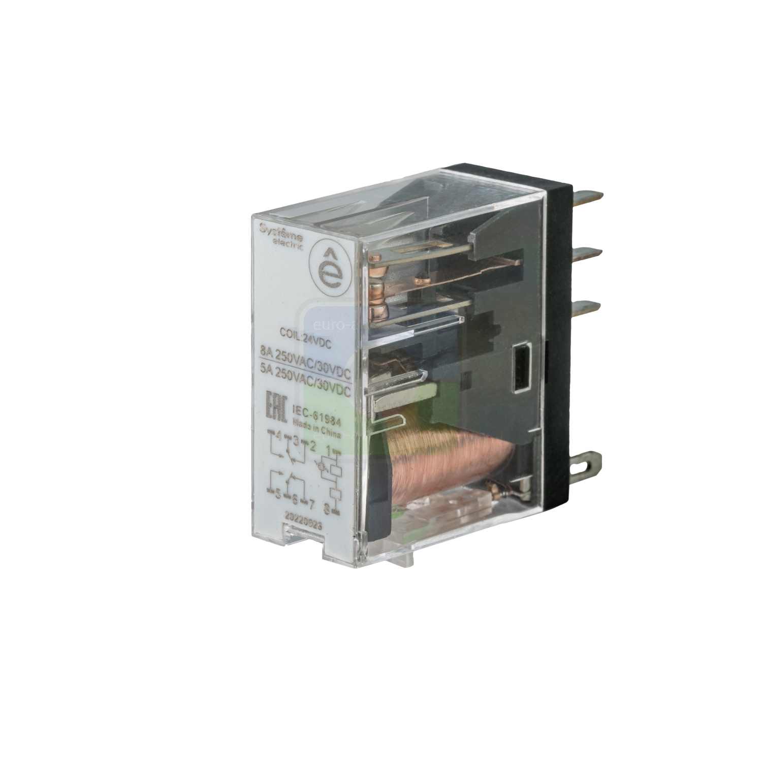 Systeme Electric SXG25BD Реле 8A 2CO 24VDC