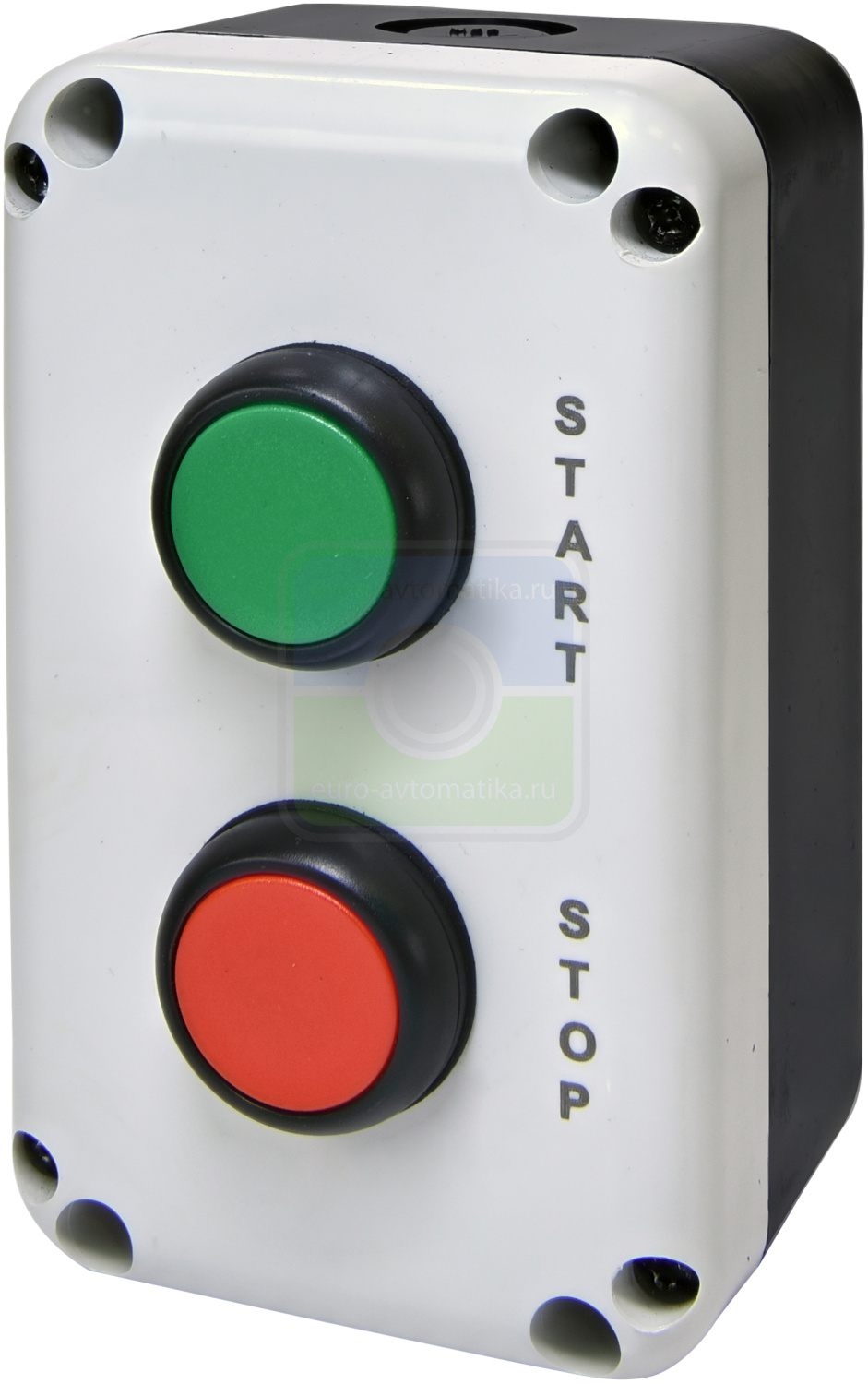 ETI 4771626 Кнопочный пост 2-модул. ESB2-V4 (Standart, "START/STOP", зеленая/красная)