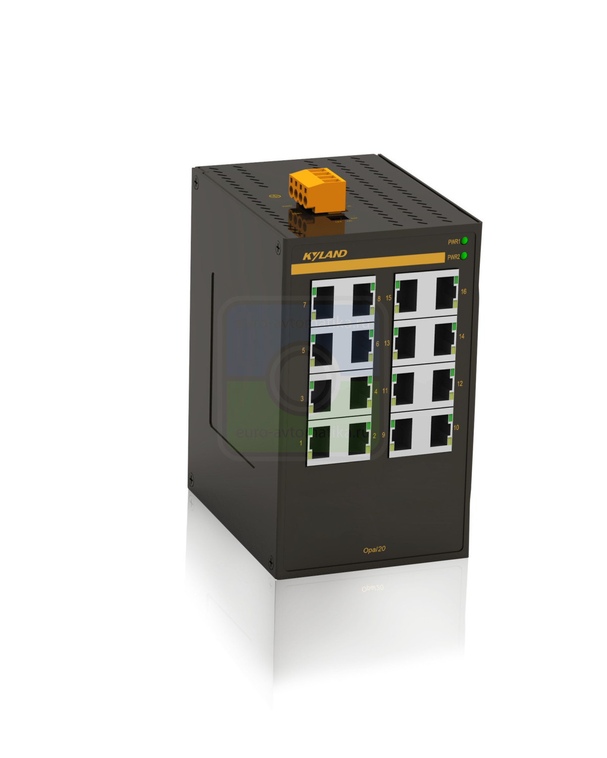 Kyland Коммутатор Opal20-16T-LV-LV 302230218 16 10/100Base-TX RJ45 ports, 18-30VAC/12-48VDC(18-30VAC/9-60VDC) dual redundant power inputs, t: -40/75