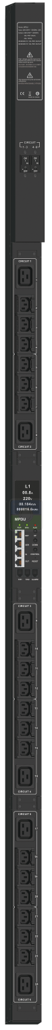 ADMIN PDU PV1212 мон. 1Ф 32А 18С13 6С20 (AN-PM13-24-18C13-06C19-41)