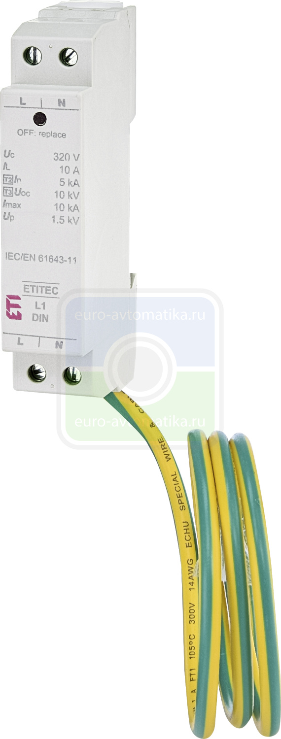 ETI 2442985 Ограничитель перенапряжения ETITEC L1 DIN