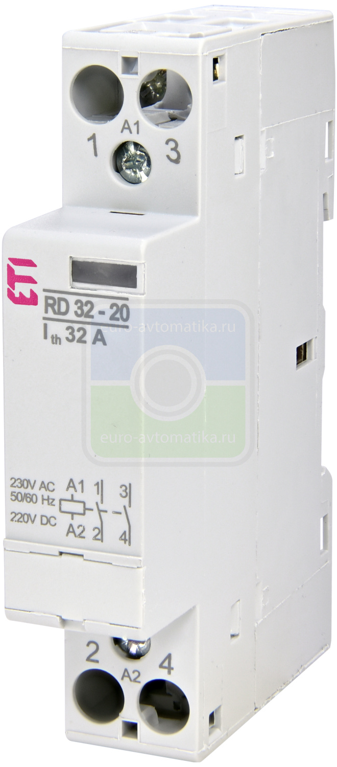 ETI 2464077 Контактор модульный RD 32-20 230V AC/DC