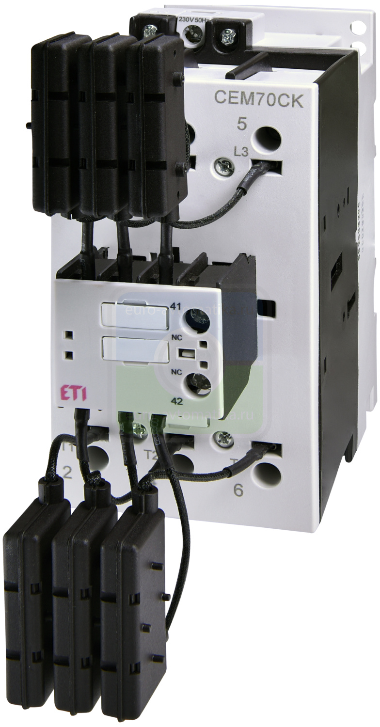 ETI 4643825 Контактор CEM CK 70.01N (70 кВАр, 400-440V)