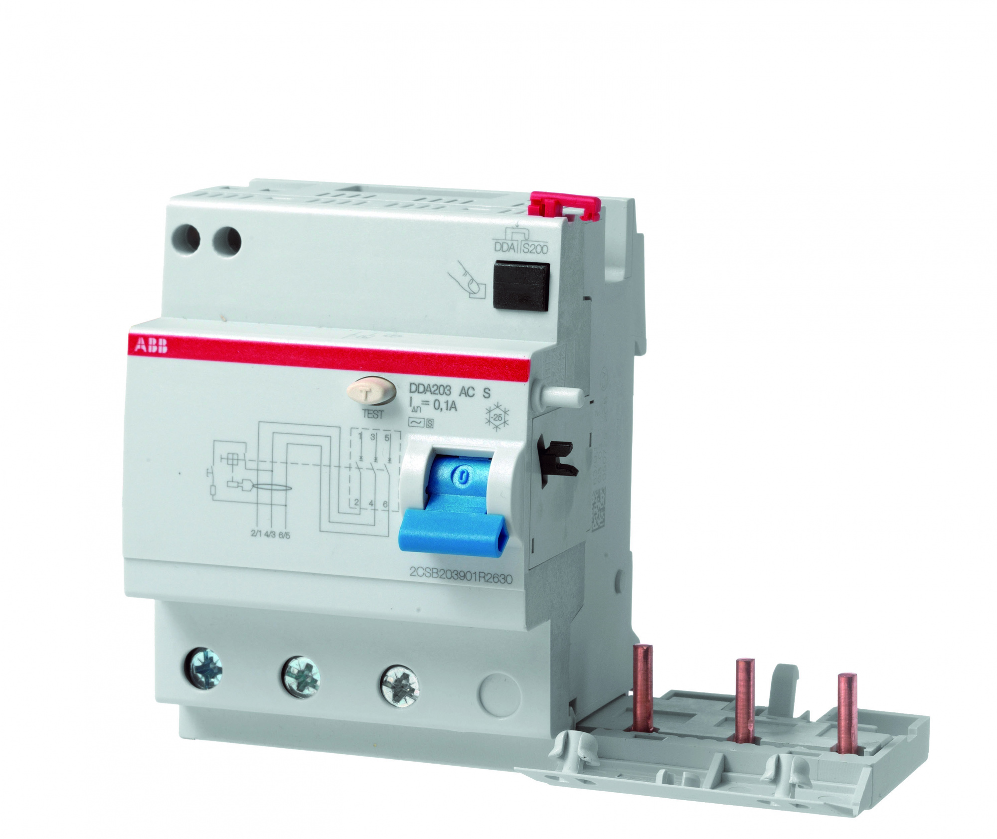 ABB 2CSB203001R5630 Блок.диф.тока 4мод. DDA203 AC-63/1
